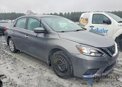 2016 Nissan Sentra S z USA, uszkodzony, nr VIN 3N1AB7AP2GL677232